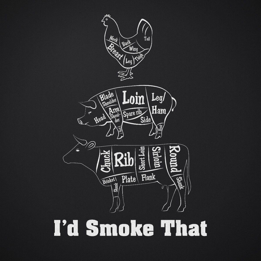 I'd Smoke That Meat Chart Version