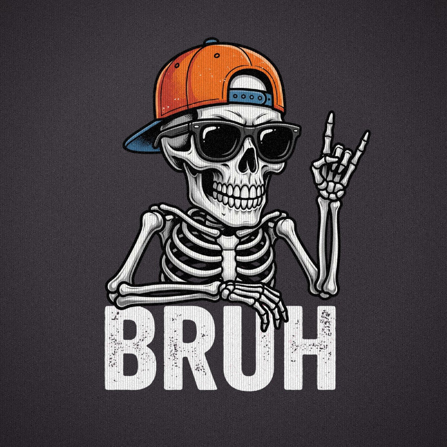 Bruh Halloween Skeleton
