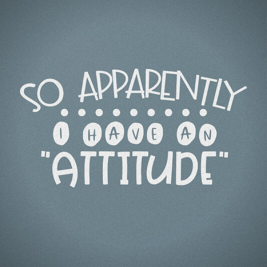 So Apparently I Have an Attitude