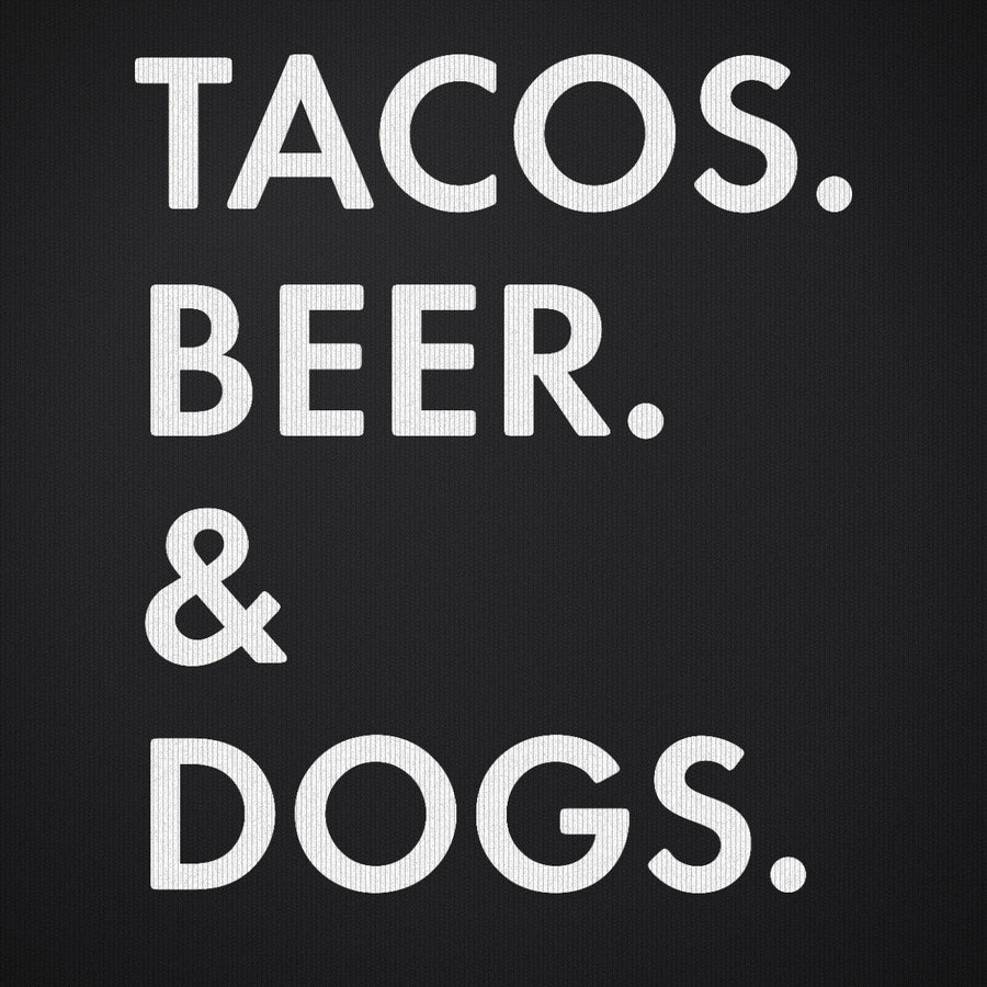 Tacos Beer Dogs