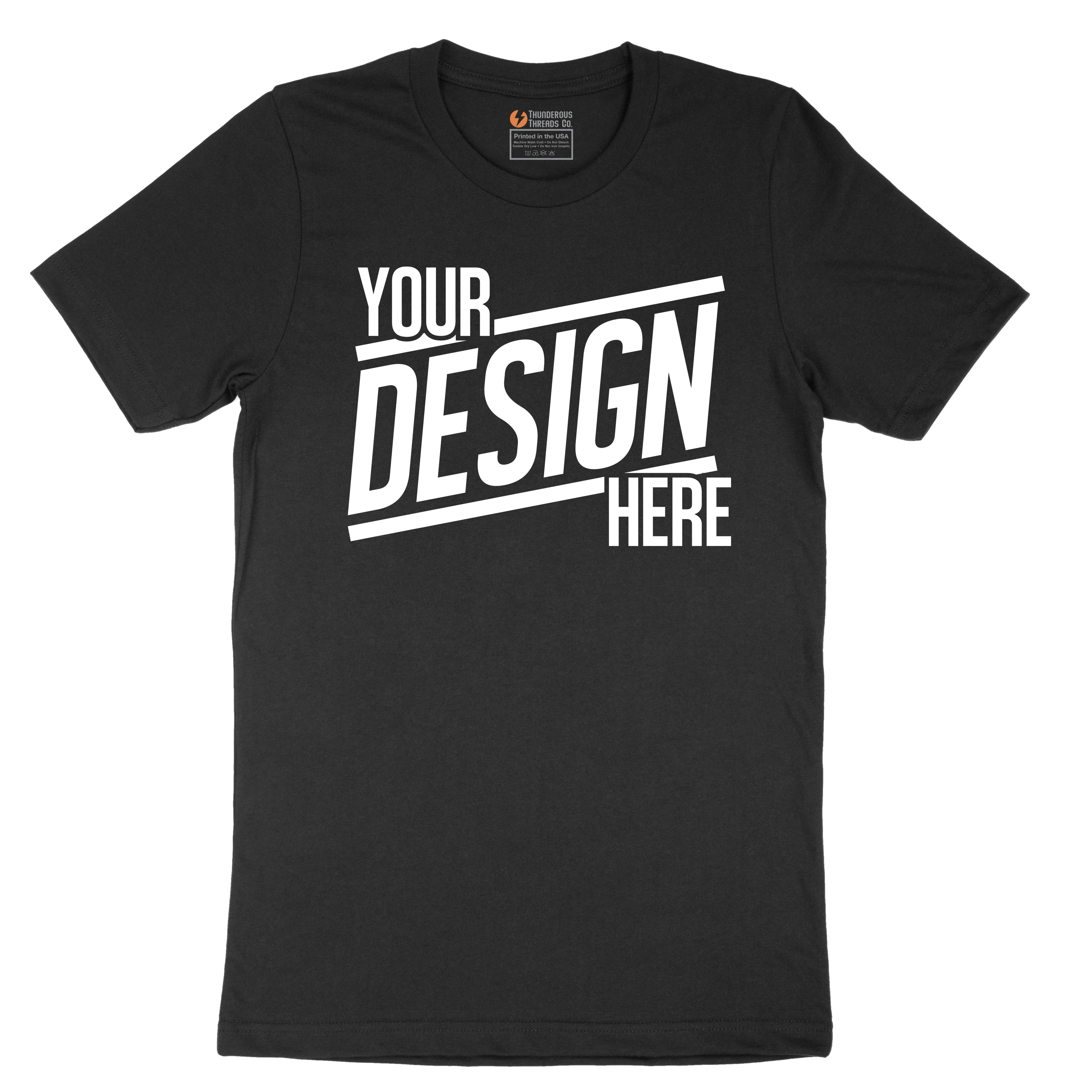 Create Your Own Men's T-Shirt (Sizes S to 6XL)