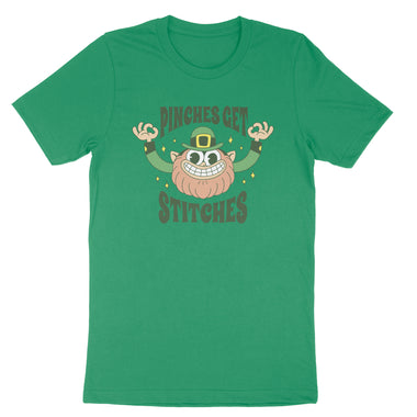 Pinches Get Stitches | Mens & Ladies Classic T-Shirt