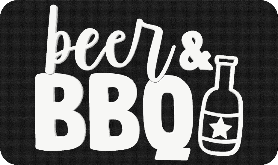 Beer & BBQ - 3D Patch Trucker Hat