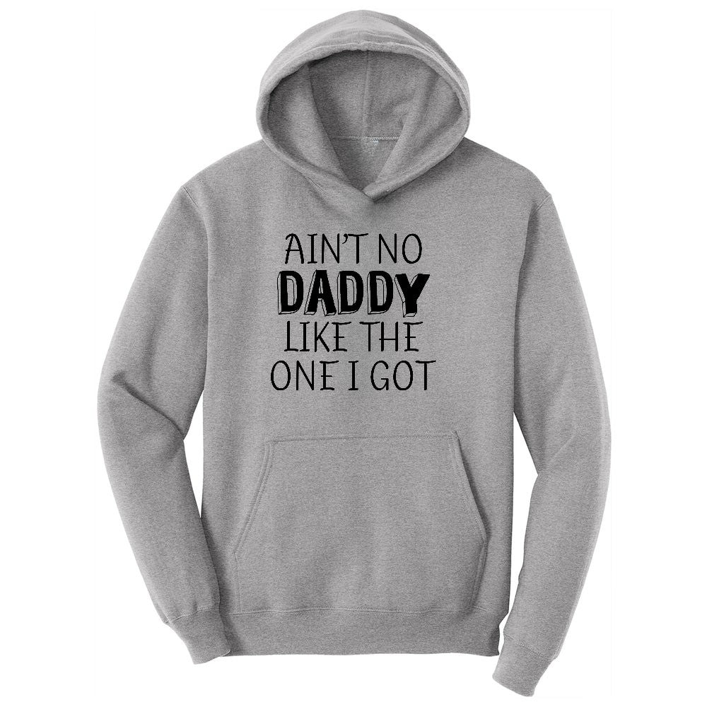 Ain't no Daddy Like the One I Got Toddler Hoodie - Athletic Heather