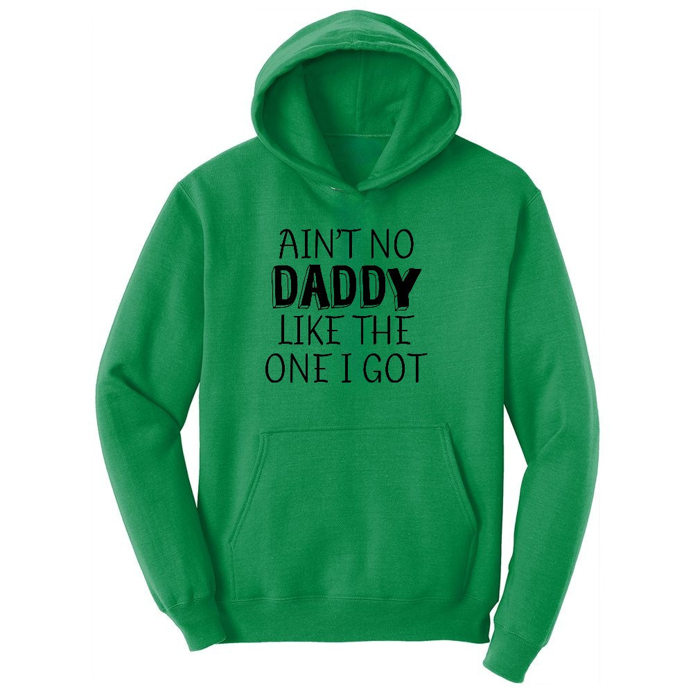 Ain't no Daddy Like the One I Got Youth Hoodie - Kelly Green
