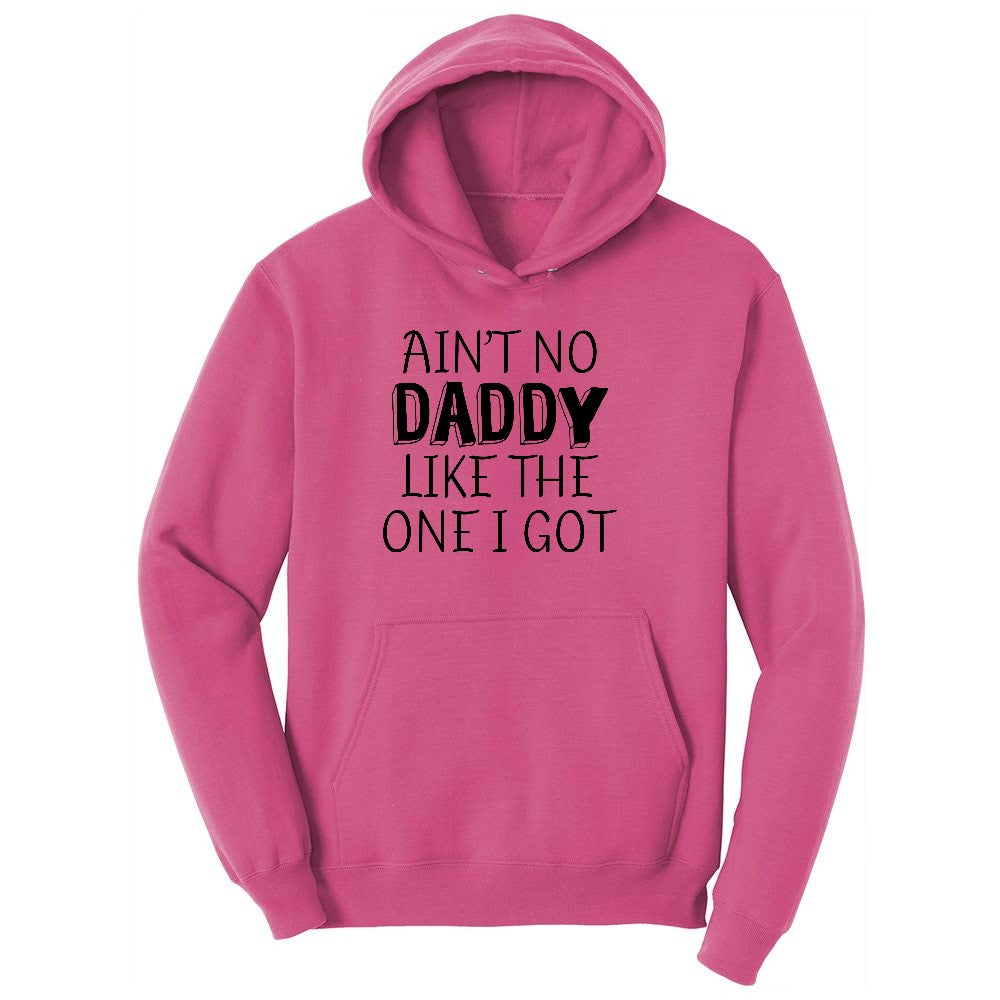 Ain't no Daddy Like the One I Got Youth Hoodie - Sangria