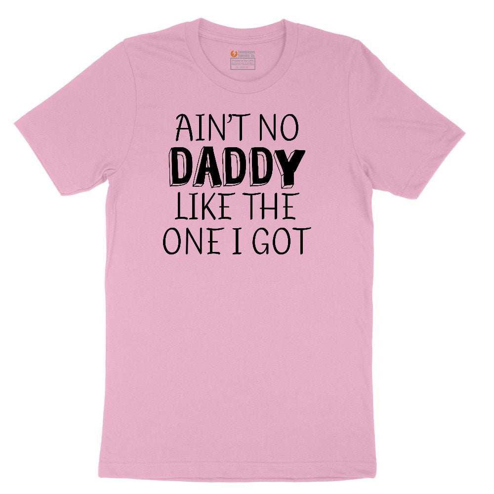 Ain't no Daddy Like the One I Got Youth Short Sleeve Tee - Candy Pink