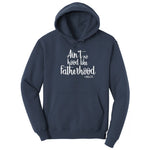 Ain't No Hood Like Fatherhood Hoodie - Navy