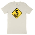 Alien Activity Area Ladies Short Sleeve Tee - Natural Heather