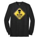 Alien Activity Area Long Sleeve Tee - Jet Black
