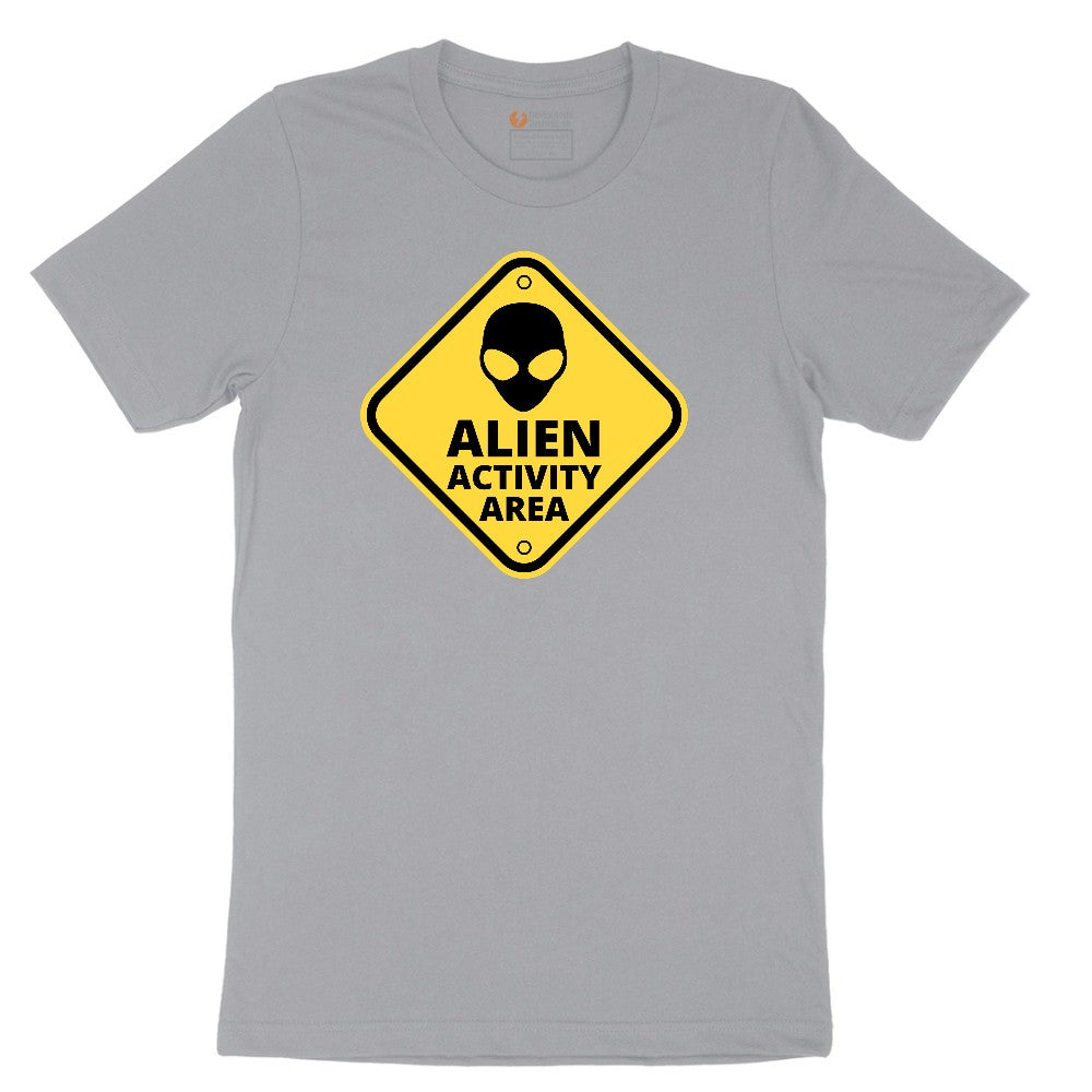 Alien Activity Area Short Sleeve Tee - Athletic Heather Grey