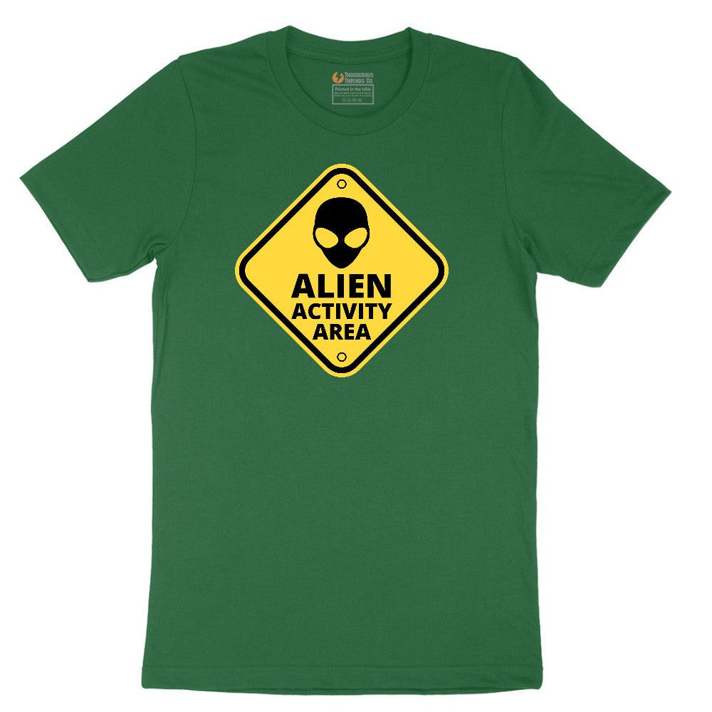 Alien Activity Area Short Sleeve Tee - Athletic Kelly