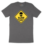 Alien Activity Area Short Sleeve Tee - Dark Heather Grey