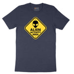Alien Activity Area Short Sleeve Tee - Heather Navy
