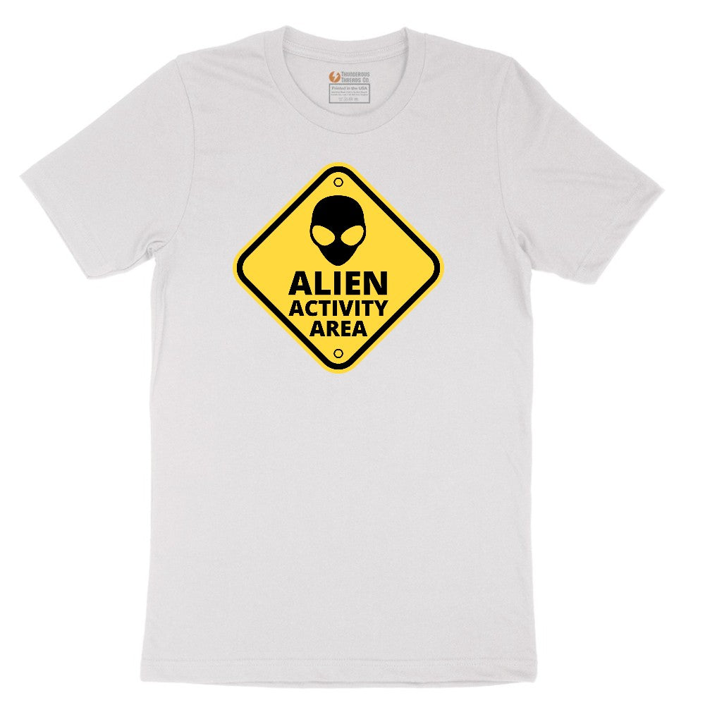 Alien Activity Area Short Sleeve Tee - White
