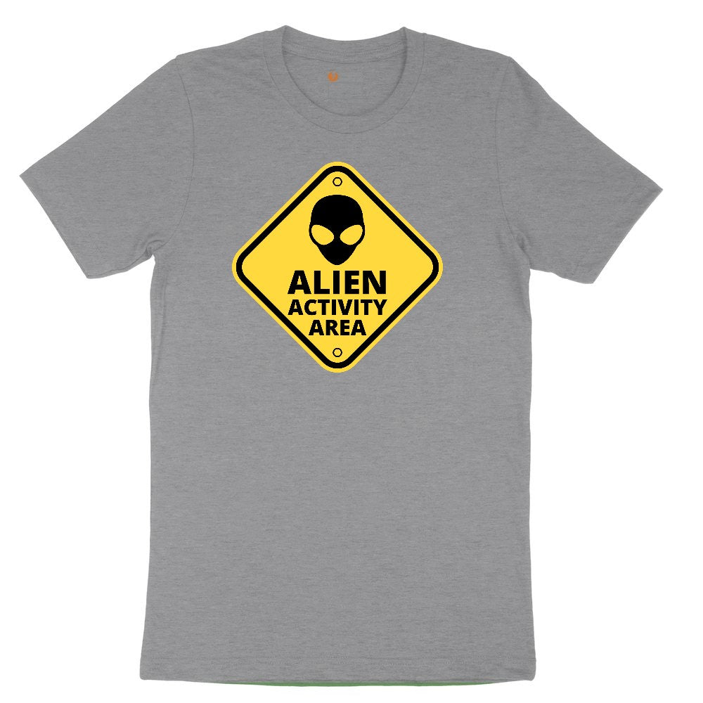 Alien Activity Area Toddler Short Sleeve Tee - Athletic Heather