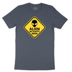 Alien Activity Area Toddler Short Sleeve Tee - Heather Navy