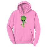 Alien Ladies Hoodie - Candy Pink
