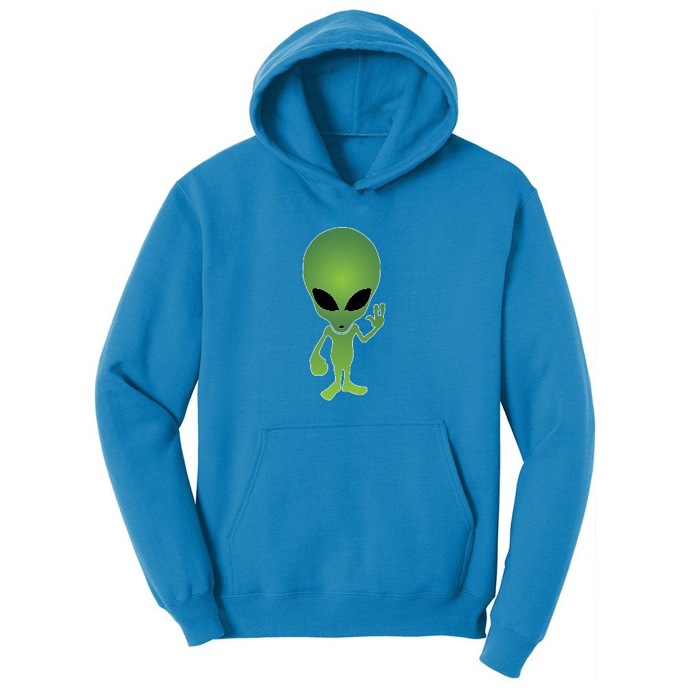 Alien Ladies Hoodie - Sapphire