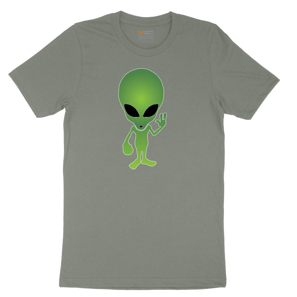 Alien Ladies Short Sleeve Tee - Bamboo Blackout