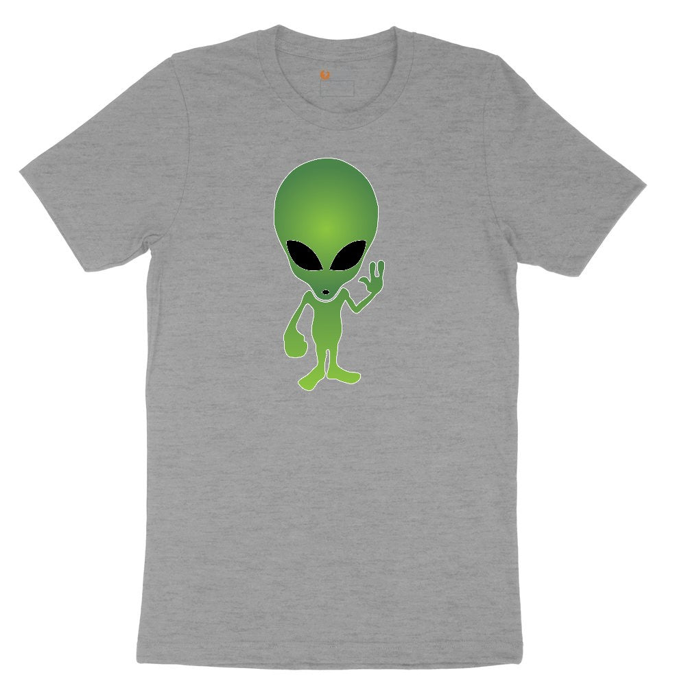 Alien Ladies Short Sleeve Tee - Granite Heather