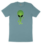 Alien Ladies Short Sleeve Tee - Surf Blackout