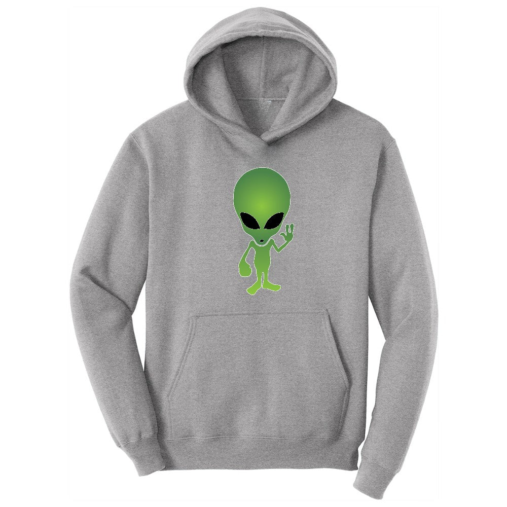 Alien Hoodie - Athletic Heather