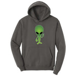 Alien Hoodie - Charcoal