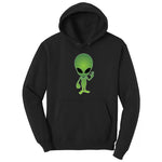 Alien Hoodie - Jet Black