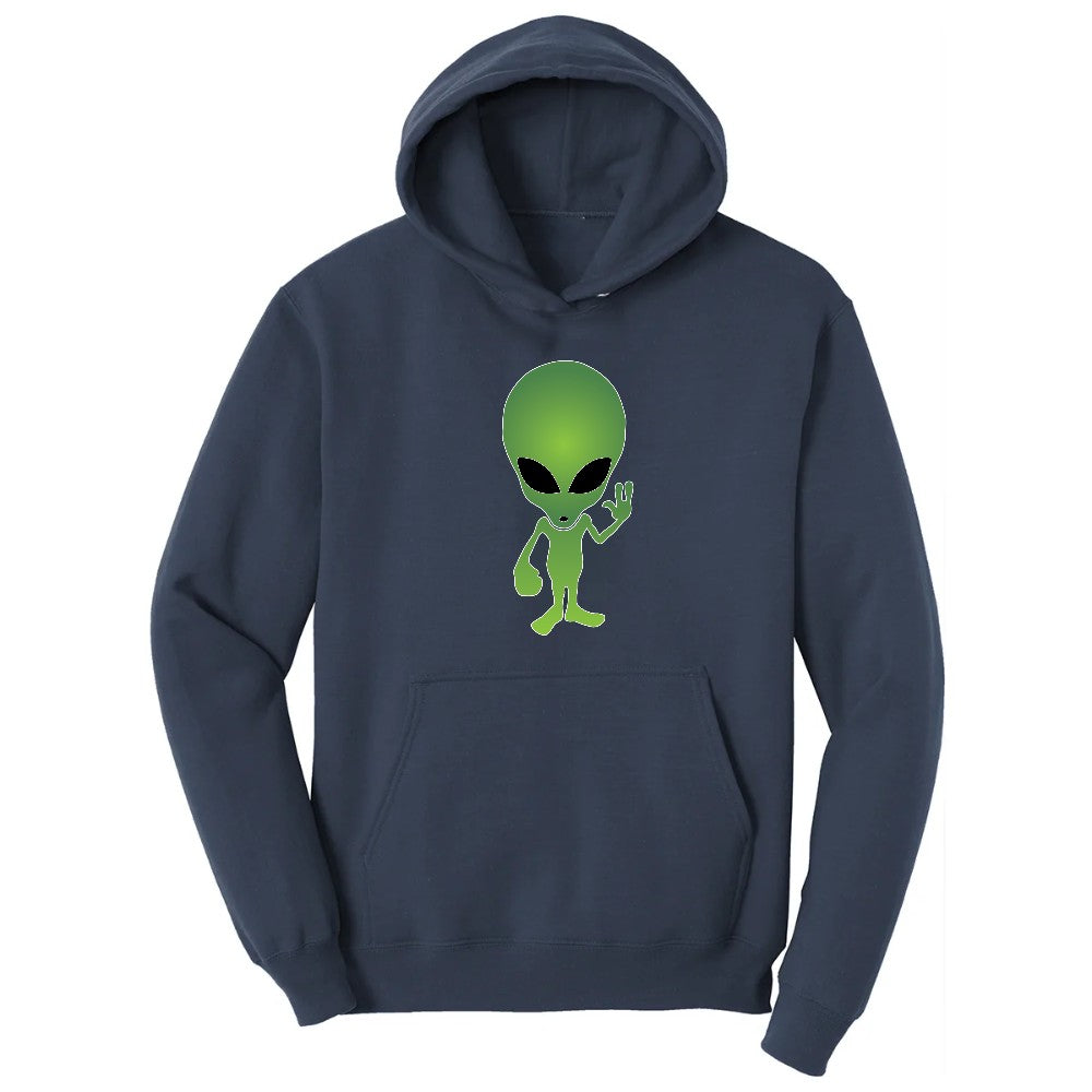 Alien Hoodie - Navy