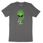 Alien Short Sleeve Tee - Dark Heather Grey