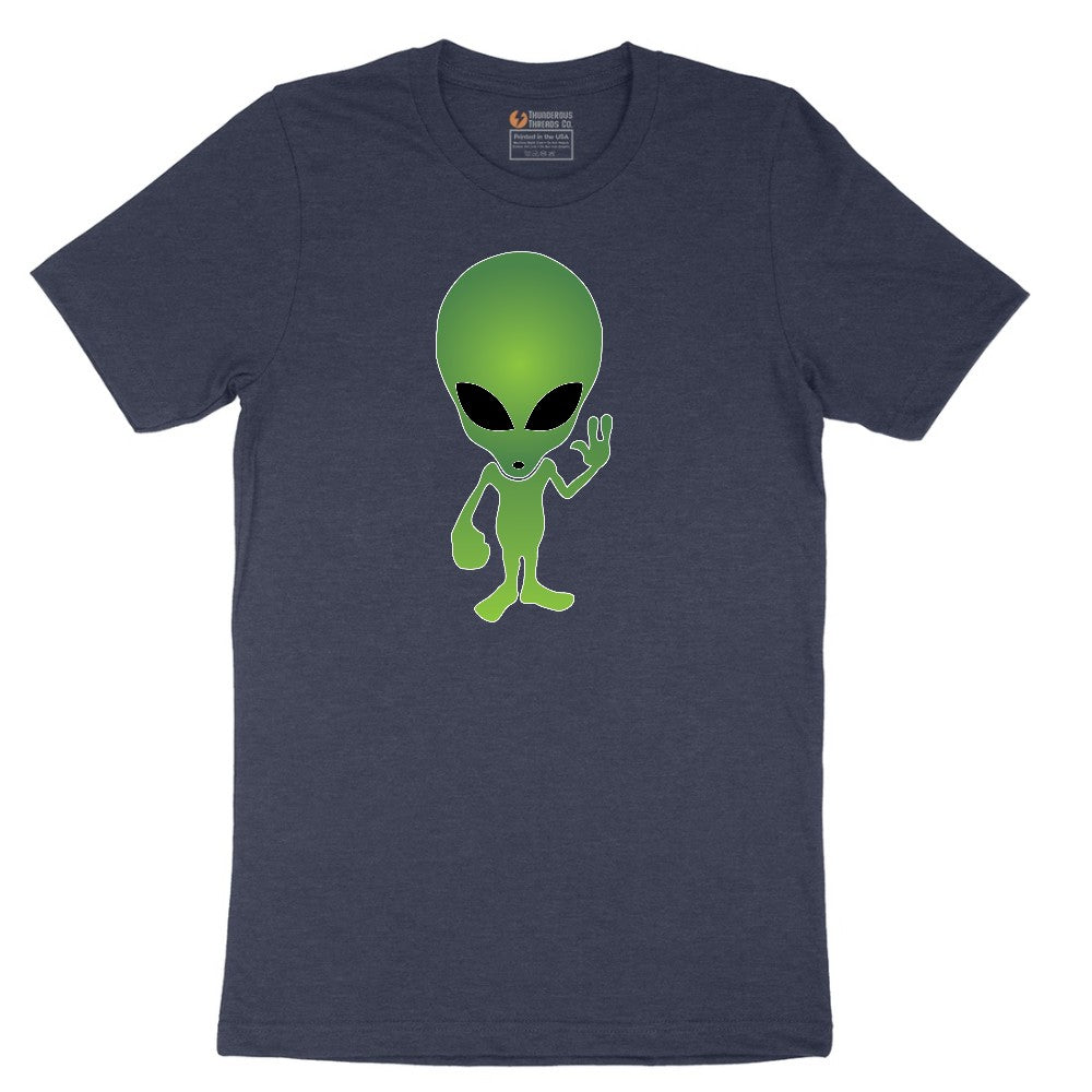 Alien Short Sleeve Tee - Heather Navy