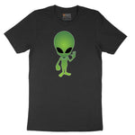 Alien Short Sleeve Tee - Jet Black