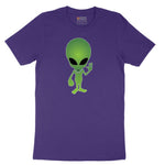 Alien Short Sleeve Tee - Team Purple