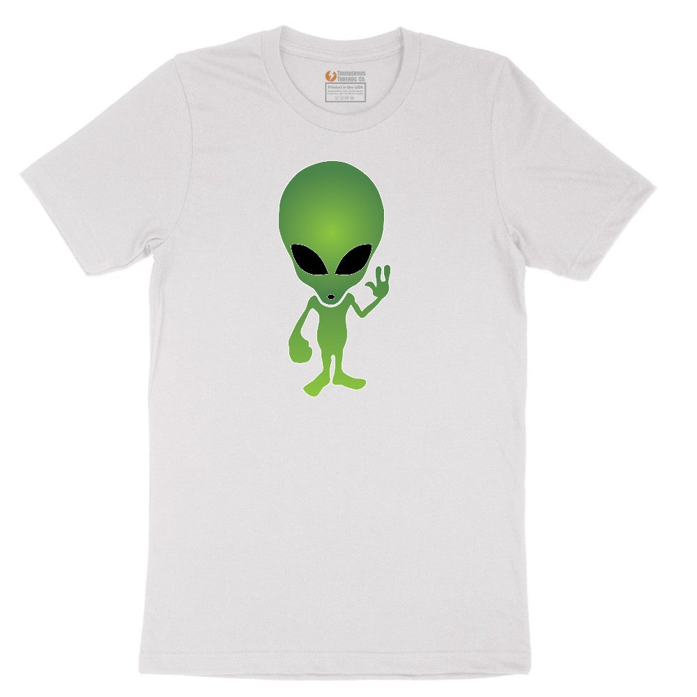 Alien Short Sleeve Tee - White