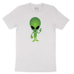Alien Short Sleeve Tee - White