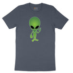 Alien Toddler Short Sleeve Tee - Heather Navy