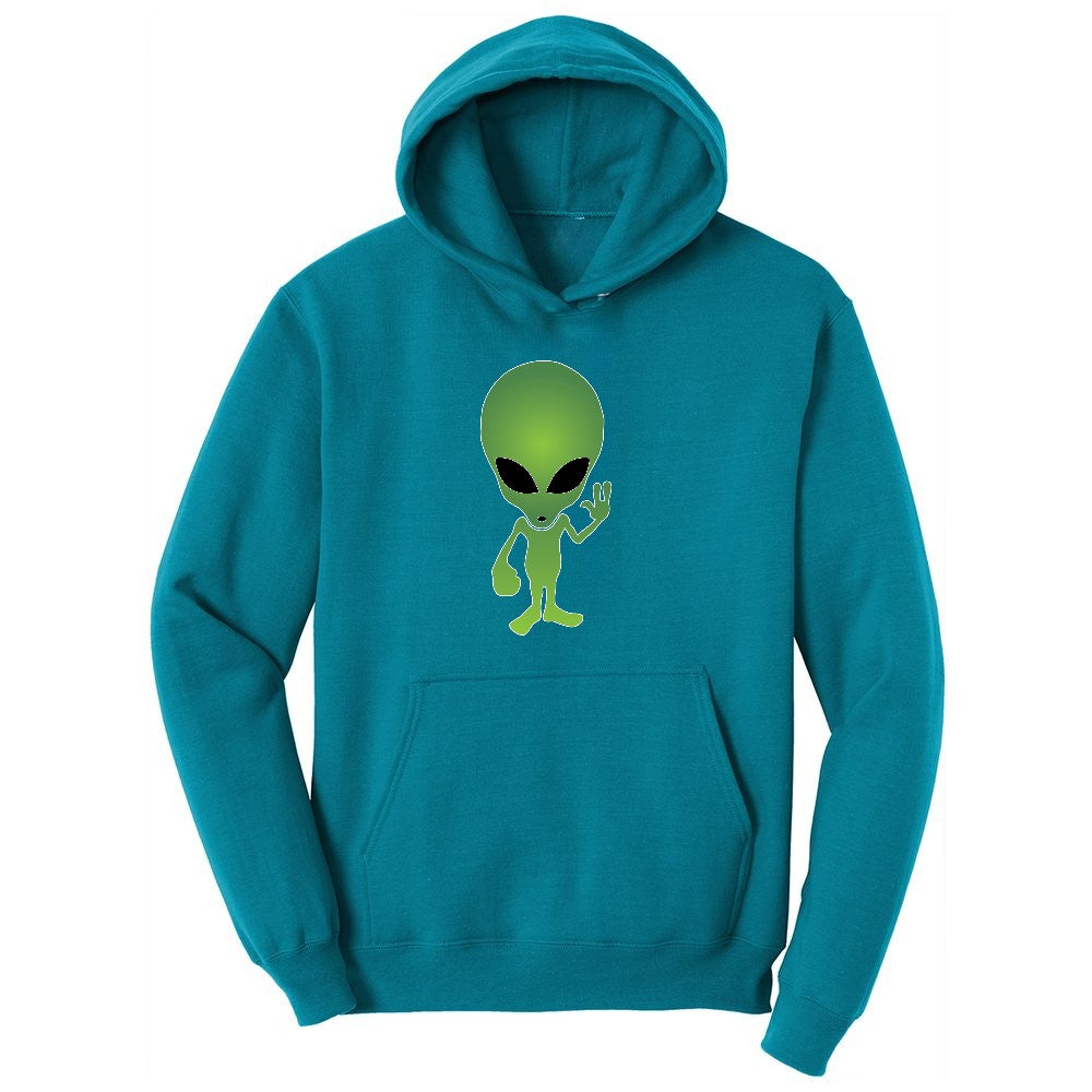 Alien Youth Hoodie - Teal