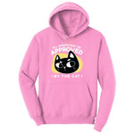 All Guests Must be Approved by the Cat Ladies Hoodie - Candy Pink