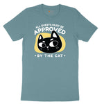 All Guests Must be Approved by the Cat Ladies Short Sleeve Tee - Surf Blackout