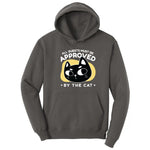 All Guests Must be Approved by the Cat Hoodie - Charcoal