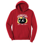 All Guests Must be Approved by the Cat Hoodie - Red
