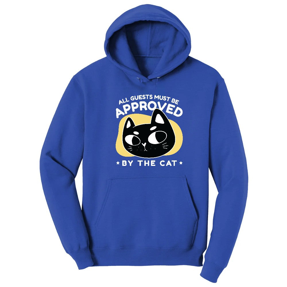 All Guests Must be Approved by the Cat Hoodie - True Royal