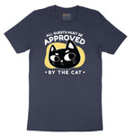 All Guests Must be Approved by the Cat Short Sleeve Tee - Heather Navy