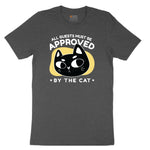 All Guests Must be Approved by the Cat Toddler Short Sleeve Tee - Dark Heather Grey