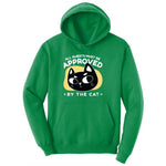 All Guests Must be Approved by the Cat Youth Hoodie - Kelly Green