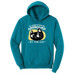 All Guests Must be Approved by the Cat Youth Hoodie - Teal