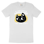 All Guests Must be Approved by the Cat Youth Short Sleeve Tee - White