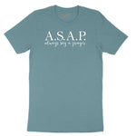 Always Say a Prayer Ladies Short Sleeve Tee - Surf Blackout