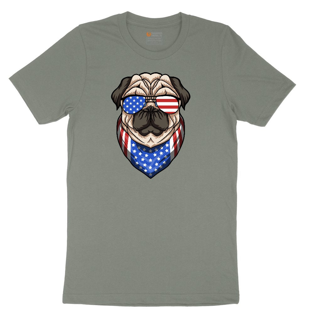 American Pug Ladies Short Sleeve Tee - Bamboo Blackout